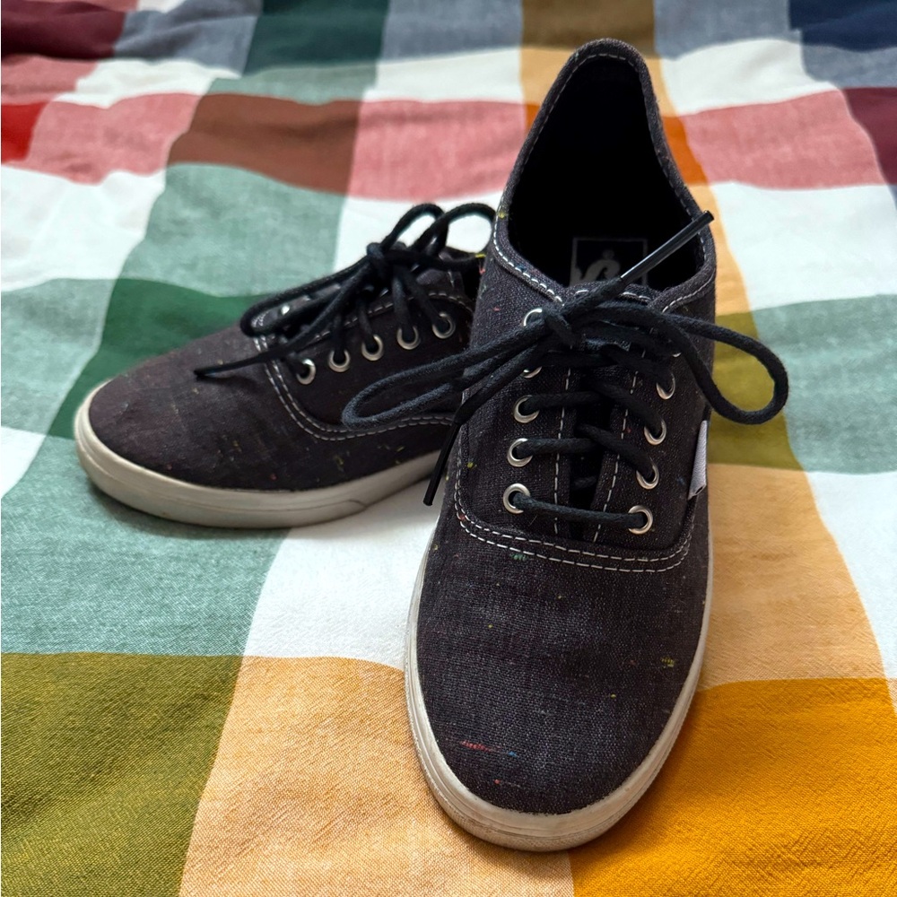 Vans Black Speckled Sneakers